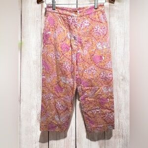 Vintage Lilly Pulitzer Cat Pants Size XS/S (see measurement) EUC